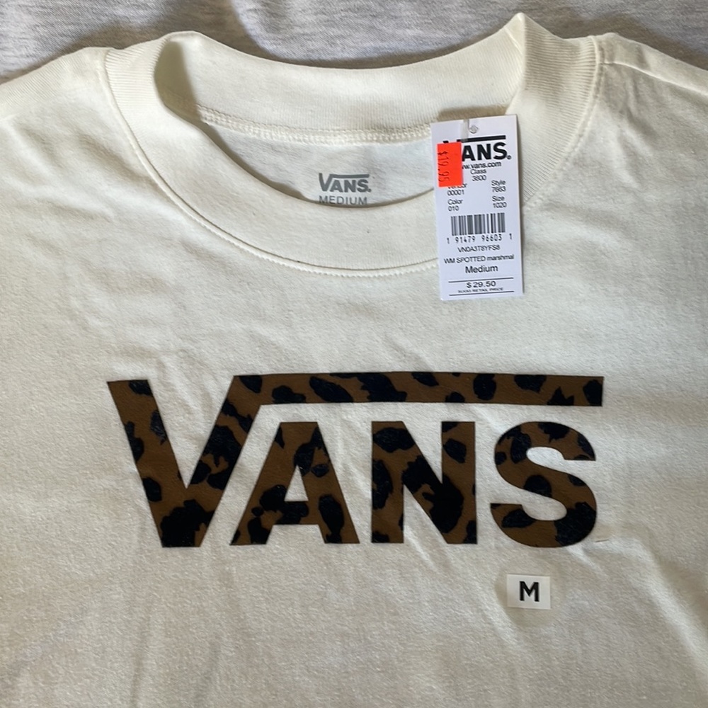 Brand New womens Vans shirt
